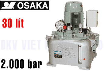 Bơm điện thủy lực 2000 bar Osaka VZ5-DS