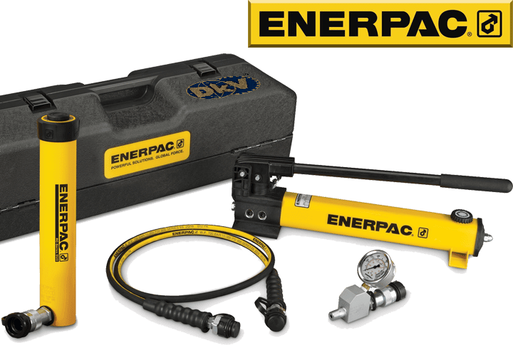 Bộ kích thủy lực Enerpac SCR1010TB, Enerpac hydraulic cylinder and hand pump set SCR1010TB