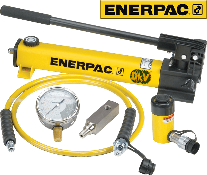 bo kich thuy luc enerpac scr102h, enerpac hydraulic cylinder and hand pump set scr102h
