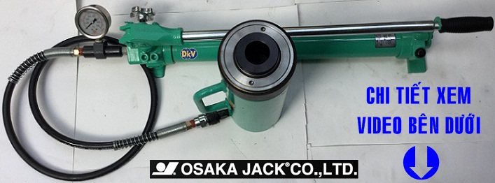 bo kich thuy luc rong tam Osaka EC20S15, Osaka hollow hydraulic jack EC20S15 set, TWA-0.7, Osaka