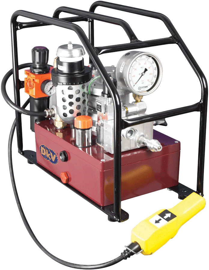 bom co le thuy luc Atlas Copco Panther A380, Atlas Copco pneumatic hydraulic torque wrench Panther A380