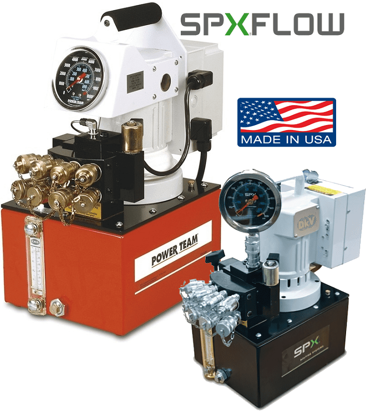 Bơm cờ lê thủy lực SPXFLOW PE55TWP-4-220-BS, SPXFLOW electric hydraulic torque wrench pump PE55TWP-4-220-BS