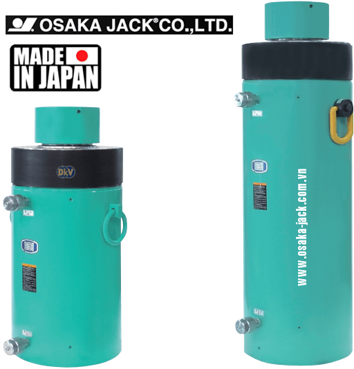kich thuy luc Osaka ET500H100, con doi thuy luc ET500H100, Osaka double acting hydraulic jack ET500H100