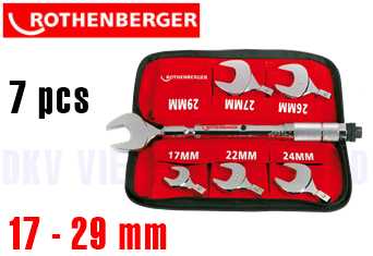 Bộ cờ lê lực đầu dời Rothenberger 175001