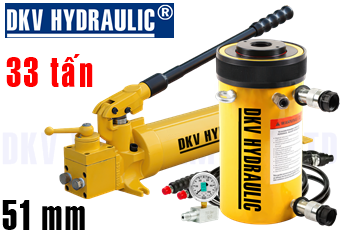 Bộ kích thủy lực rỗng tâm 2 chiều HHR302
