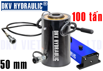 Bộ kích thủy lực rỗng tâm vỏ nhôm RACH-1002