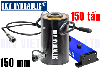 Bộ kích thủy lực rỗng tâm vỏ nhôm RACH-1506