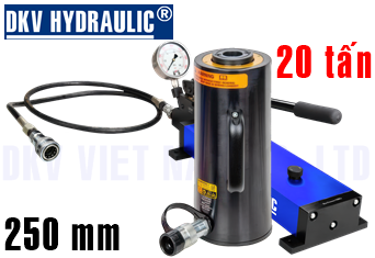 Bộ kích thủy lực rỗng tâm vỏ nhôm RACH-2010