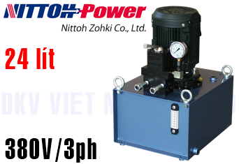 Bơm điện thủy lực Nittoh Power UP-153HS-3M