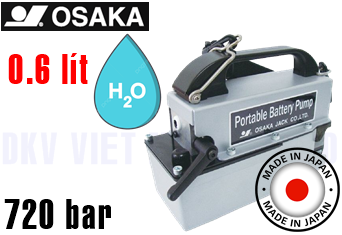 Bơm pin thủy lực Osaka PBPW-0.6
