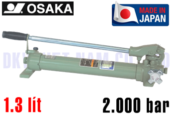 Bơm tay thủy lực 2000 bar Osaka TWAZ-1.3