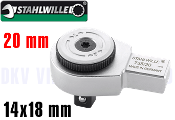Đầu cờ lê lực Stahlwille 58 25 00 20