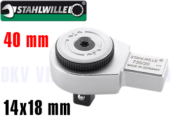 Đầu cờ lê lực Stahlwille 58 25 00 40