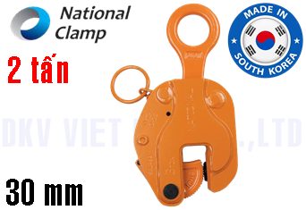 Kẹp tôn đứng National Clamp NVC-H (2 ton, 0 - 30 mm)