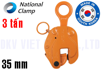 Kẹp tôn đứng National Clamp NVC-L (3 ton, 0 - 35 mm)
