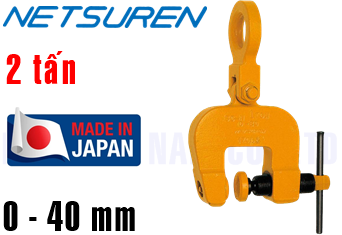 Kẹp tôn đứng Netsuren SC-N (2 ton)