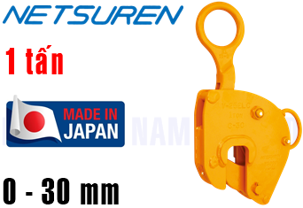 Kẹp tôn đứng Netsuren V-25ELC (1 ton)
