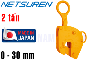 Kẹp tôn đứng Netsuren V-25ELC (2 ton)