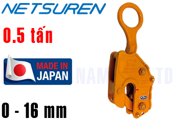 Kẹp tôn đứng Netsuren V-25N (0.5 ton)