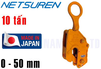 Kẹp tôn đứng Netsuren V-25N (10 ton, 0 - 50 mm)