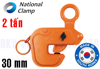 Kẹp tôn ngang National Clamp NHC-H (2 ton, 0 - 30 mm)