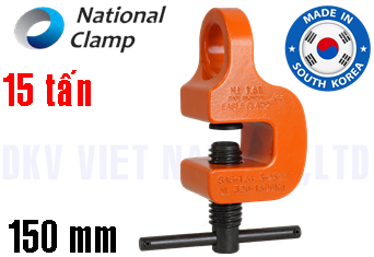 Kẹp tôn ngang National Clamp NPC-B (15 ton, 100 - 150 mm)