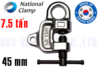 Kẹp tôn ngang National Clamp NPC-T (7.5 ton, 0 - 45 mm)