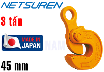 Kẹp tôn ngang Netsuren Easy-O (3 ton, 25 - 45 mm)