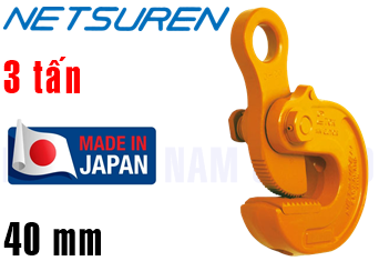Kẹp tôn ngang Netsuren Easy-S (3 ton, 10 - 40 mm)