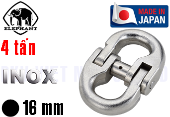 Khóa nối xích inox cẩu hàng Elephant CWI-16
