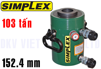 Kích thủy lực rỗng tâm Simplex RCD1006A