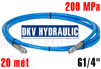 Ống dây thủy lực 2000 bar, 20 mét