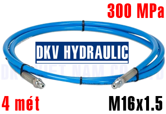 Ống dây thủy lực 3000 bar, 4 mét