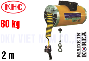 Pa lăng cân bằng khí nén Korea Hoist KAB-070-200