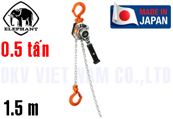 Pa lăng xích lắc tay Elephant YIII-50