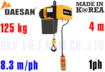 Pa lăng xích điện Daesan DL-125