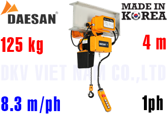 Pa lăng xích điện Daesan DLM-125