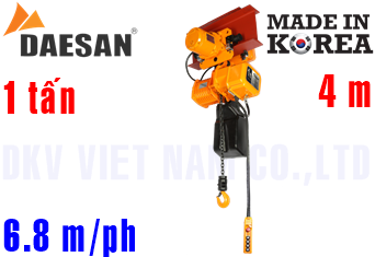 Pa lăng xích điện Daesan DSM-1S