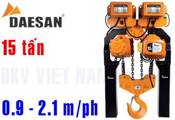 Pa lăng xích điện Daesan EDSM-15W
