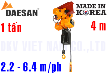 Pa lăng xích điện Daesan EDSM-1S