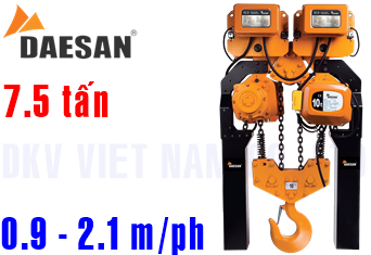 Pa lăng xích điện Daesan EDSM-7.5W