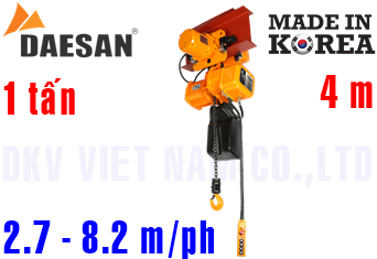 Pa lăng xích điện Daesan EDSTM-1S