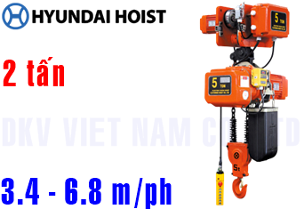 Pa lăng xích điện Hyundai FT-D200