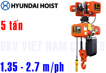 Pa lăng xích điện Hyundai FT-D500