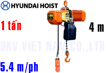 Pa lăng xích điện Hyundai HS-S100