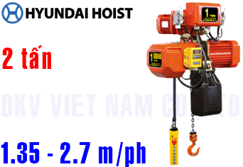 Pa lăng xích điện Hyundai HT-D200