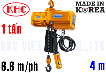 Pa lăng xích điện Korea Hoist HCH-B100PS