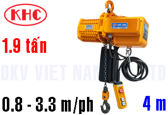 Pa lăng xích điện Korea Hoist HCH-B190IS