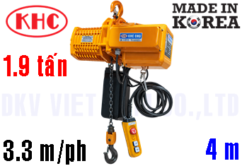 Pa lăng xích điện Korea Hoist HCH-B190PS