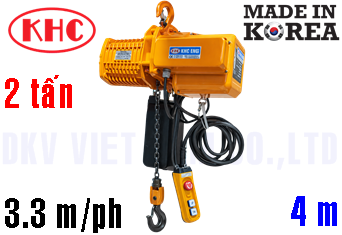 Pa lăng xích điện Korea Hoist HCH-B200PS